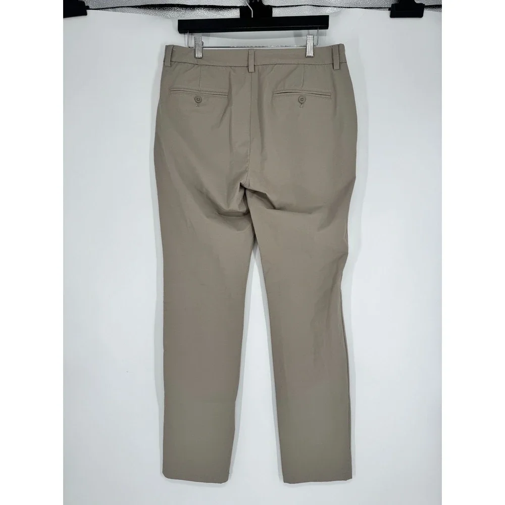 Vineyard Vines On The Go OTG Chino Performance Pants Mens 33x32 Golf Khaki Beige